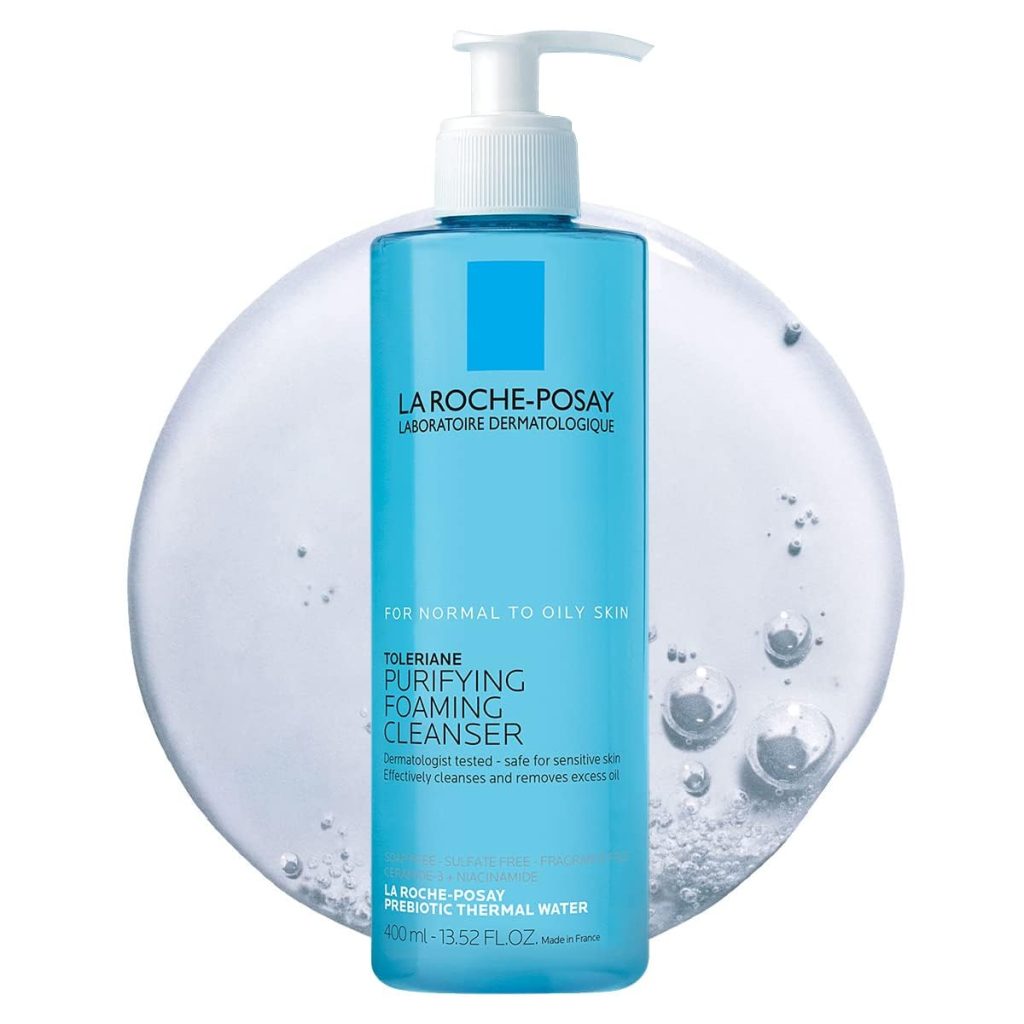 Best face wash for oily skin: La Roche-Posay Toleriane Purifying Foaming Facial Cleanser