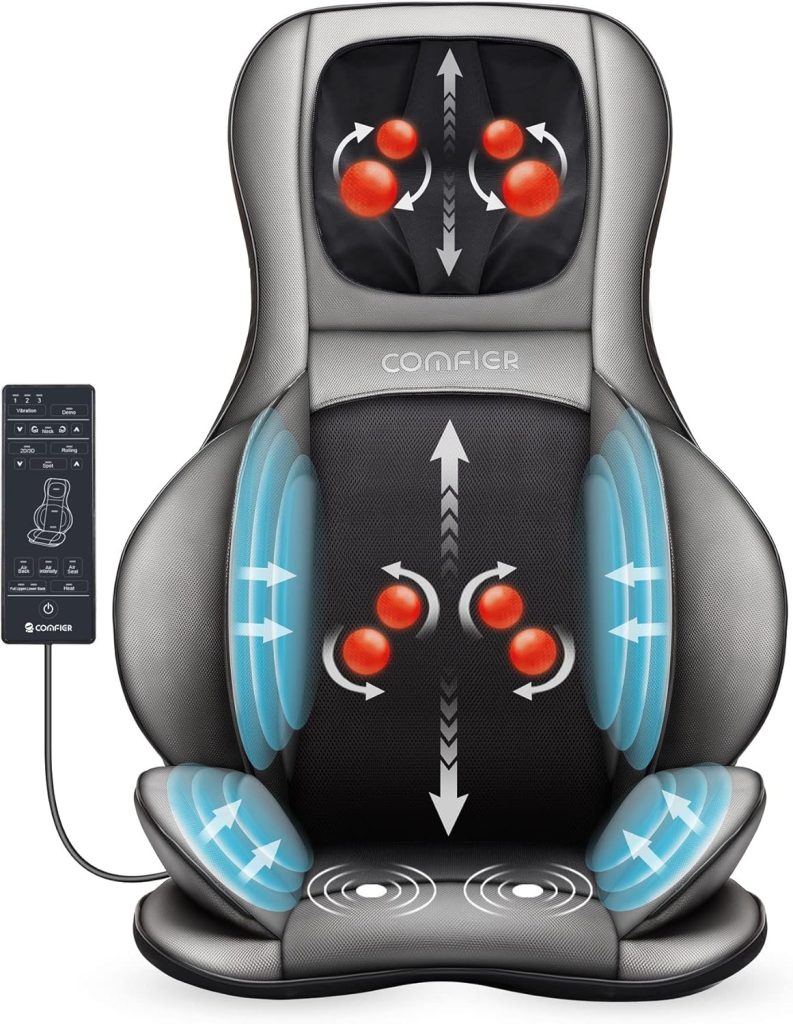 Best Full Body Massage Chair: COMFIER Shiatsu Neck Back Massager