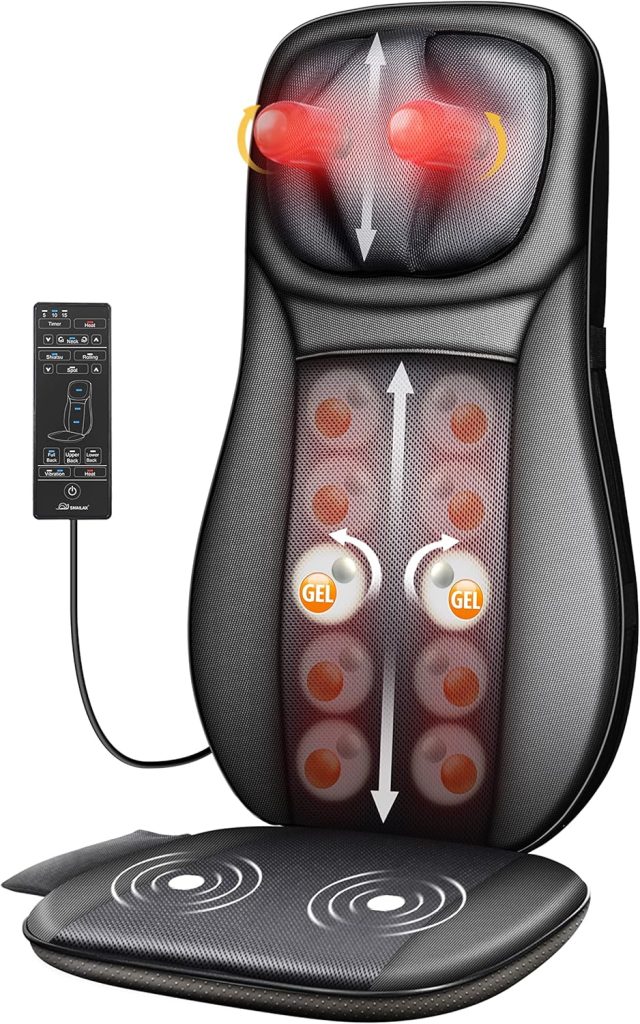 Best Full Body Massage Chair: Snailax Shiatsu Full Back Massager 