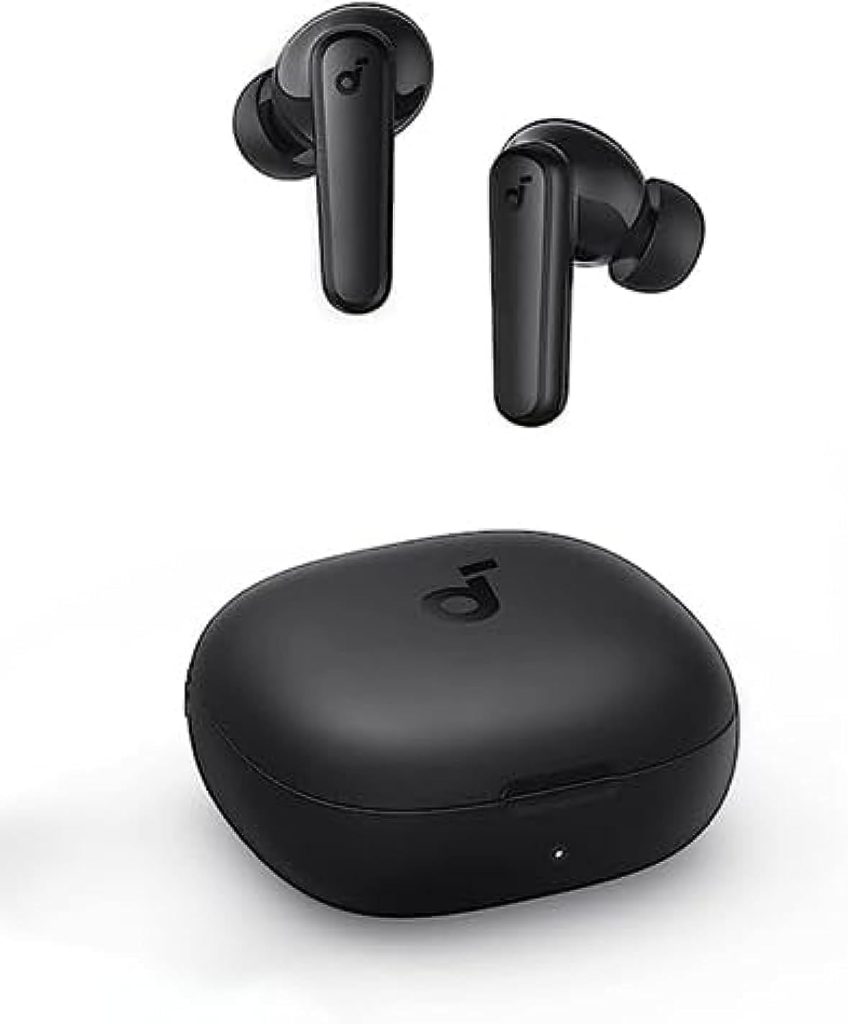 Soundcore Life P3i Hybrid Active Noise Cancelling Bluetooth Wireless Earbuds Black