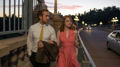 Ryan Gosling and Emma Stone from Lala Land